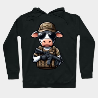 Tactical Cow Hoodie